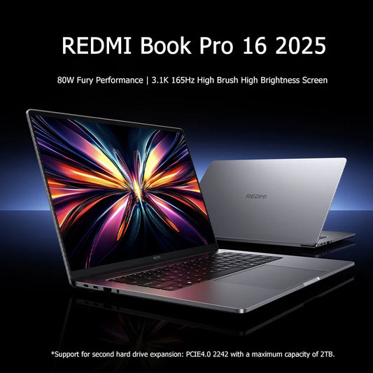 [QCL202602006]Xiaomi Redmi Book Pro 16 2025 - Intel Core Ultra 7 16" 165Hz 32GB RAM