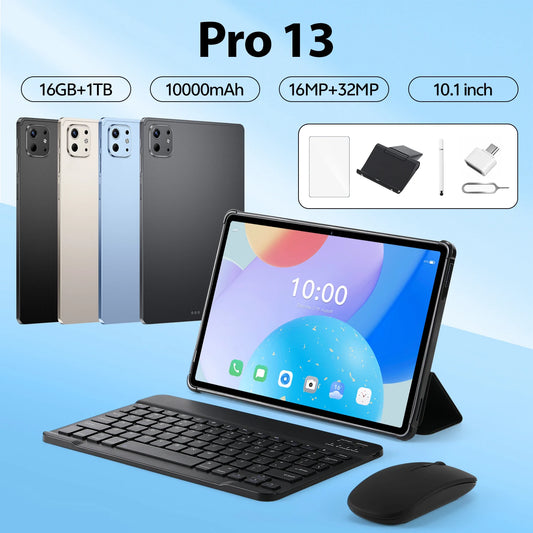 [QCT202603014]2025 Pad Pro 13 Tablet with Keyboard – 16GB+1TB Snapdragon 8 Gen3 Android 15