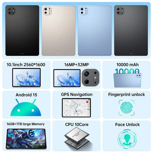 [QCT202603014]2025 Pad Pro 13 Tablet with Keyboard – 16GB+1TB Snapdragon 8 Gen3 Android 15