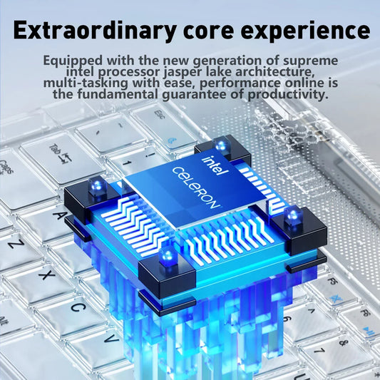 [QCL202602002]LENO 14.1" Ultra Slim Laptop - Windows 11 Intel N3700 16GB RAM FHD