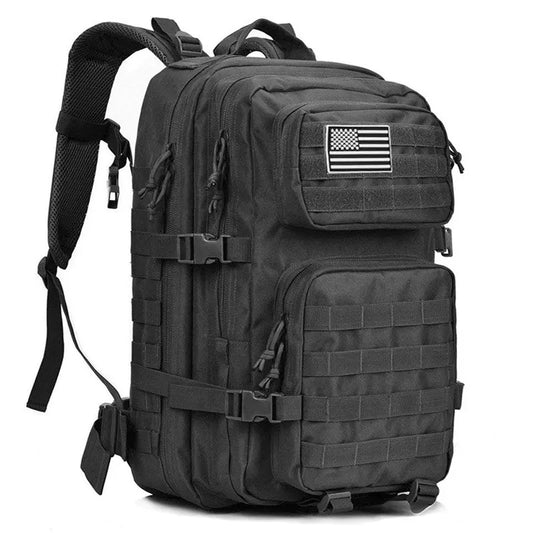 [QCBP202603020]TOPX 50L Tactical Backpack – Waterproof Oxford Rucksack for Outdoor & Travel