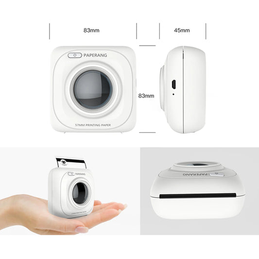 [QCMP202603001]PAPERANG P1 Portable Thermal Printer – Wireless Bluetooth Pocket Printer