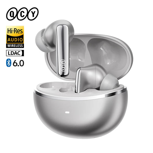 [QCEB202603019]QCY MeloBuds N70 - Premium Hi-Res Wireless Earbuds with Adaptive ANC