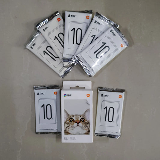 [QCMP202603008]Xiaomi ZINK Photo Paper – Self-Adhesive 3-Inch Sheets for Pocket Printer