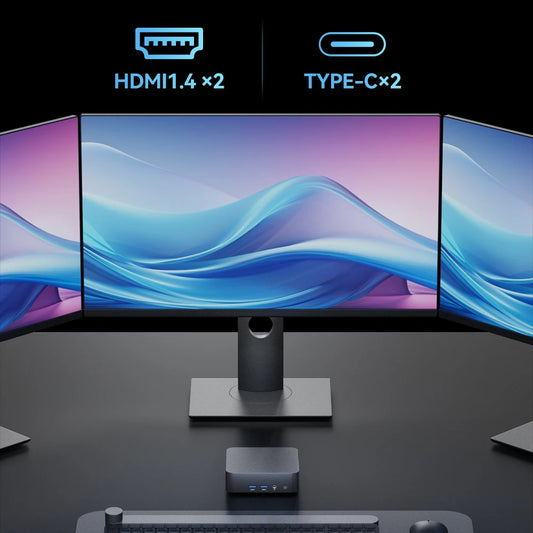 [QCG202602011]Intel Core i9 Ultra-Compact Mini PC | Windows 11 Pro