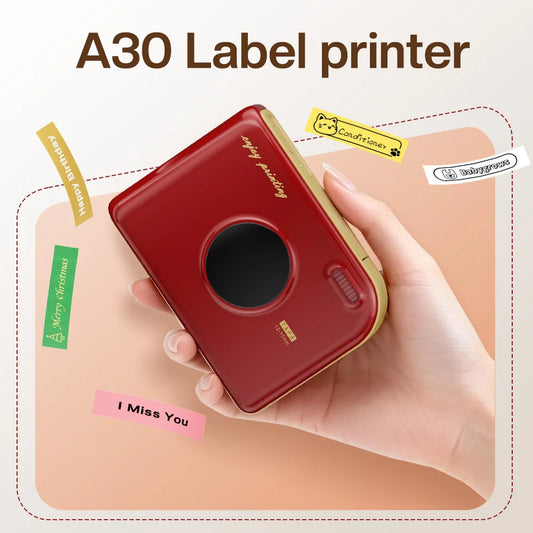 [QCMP202603017]MarkField A30 — Wireless Bluetooth Label Maker for Home, Office & Creative Use