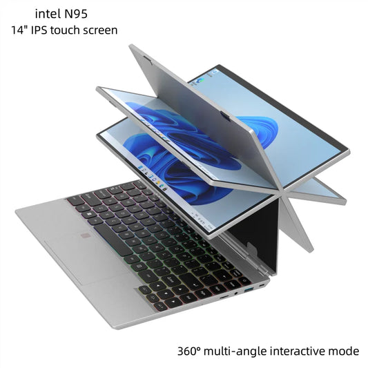 [QCL202603007]Premium 14" 2-in-1 Convertible Touchscreen Laptop