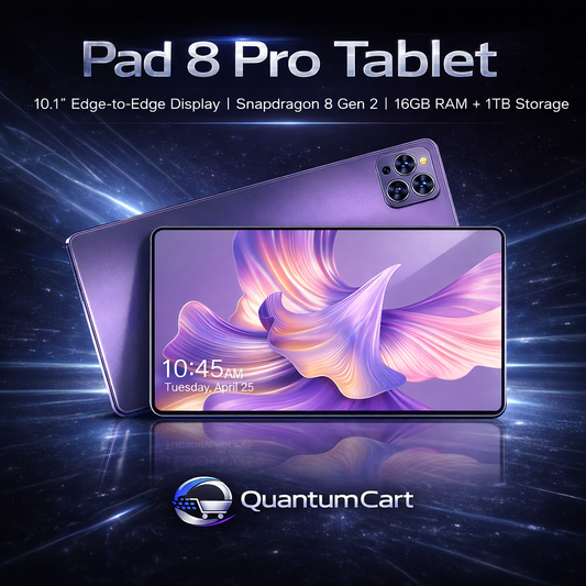 [QCT202602004]Pad 8 Pro Tablet - 10.1" 120Hz Android 13 Snapdragon 8 Gen 2 16GB RAM