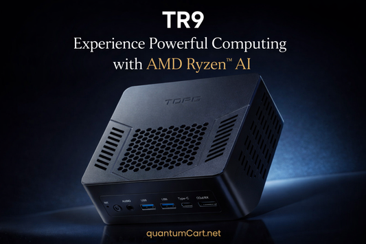 [QCG202602014]Aittact AI980 Mini PC – AMD Ryzen AI 9 HX 370, 32GB DDR5, OCuLink & USB4